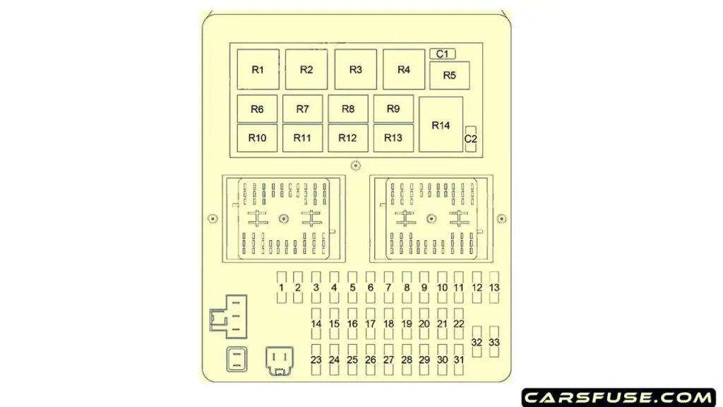 2004-Jeep-Grand-Cherokee-passenger-comparment-fuse-box-diagram-carsfuse.com