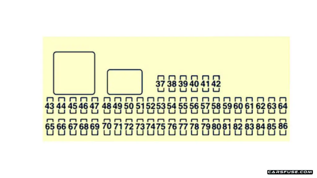 2007-Mazda-3-passenger-compartment-Fuse-Box-Diagram-carsfuse.com