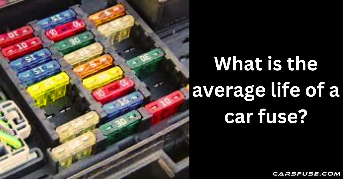 What-is-the-average-life-of-a-car-fuse-carsfuse.com
