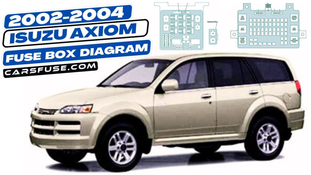 20022004 Isuzu Axiom fuse box diagram