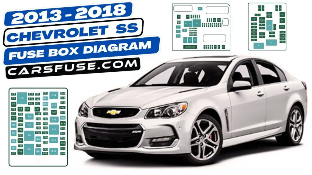 2013-2018 Chevrolet SS fuse box diagram