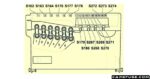 2002-2009 Volkswagen Polo 9N Fuse Box Diagram