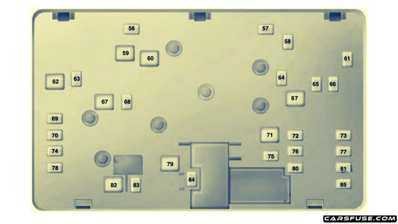 2016 2018 Lincoln Mkx Fuse Box Diagram