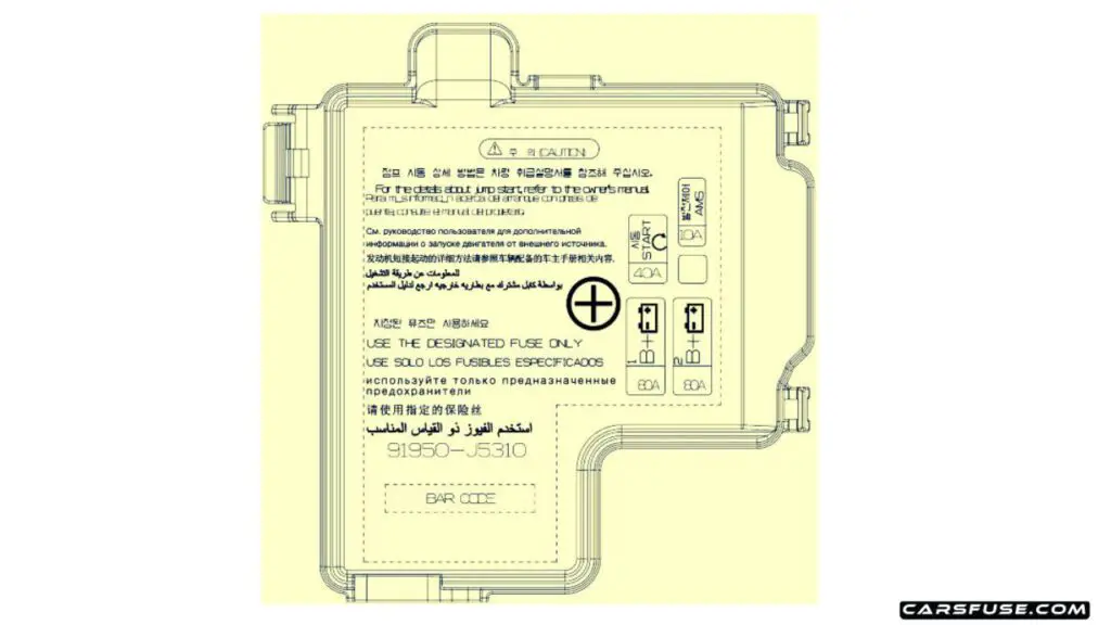 2018-KIA-Stinger-Battery-box-fuse-panel-fuse-box-diagram-carsfuse.com