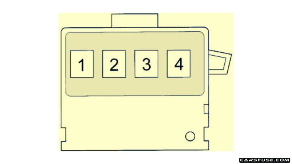 1999-2005-Toyota-Yaris-Echo-Vitz-XP10-engine-compartment-Fusible-Link-Block-fuse-box-diagram-carsfuse.com