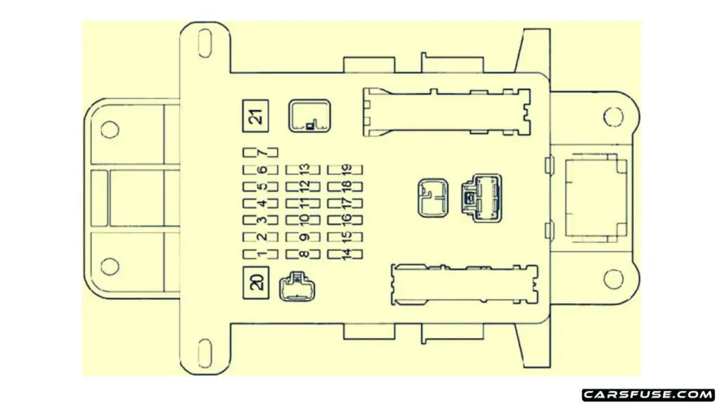 2001-2005-toyota-Rav4-XA20-passenger-compartment-fuse-box-diagram-carsfuse.com