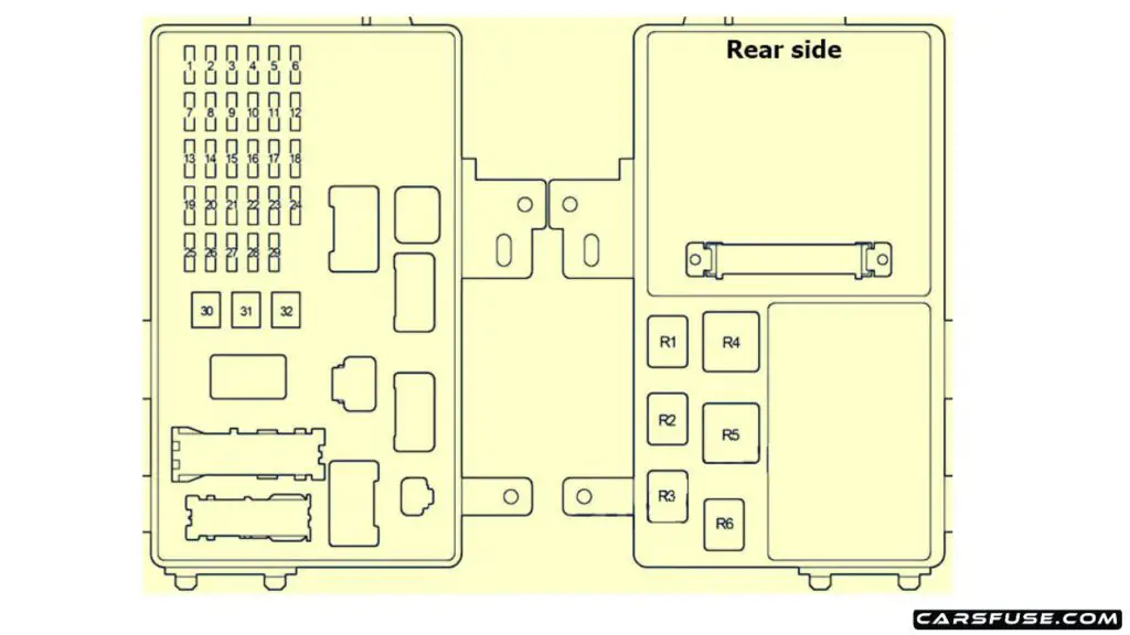 2001-2006-lexus-ES300-ES330-XV30-passenger-compartment-fuse-box-diagram-carsfuse.com