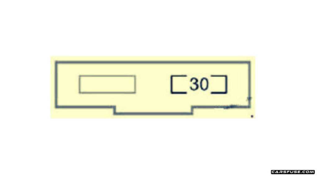 2004-2006-Toyota-Tundra-Double-Cab-Passenger-compartment-Additional-fuse-box-diagram-02-carsfuse.com