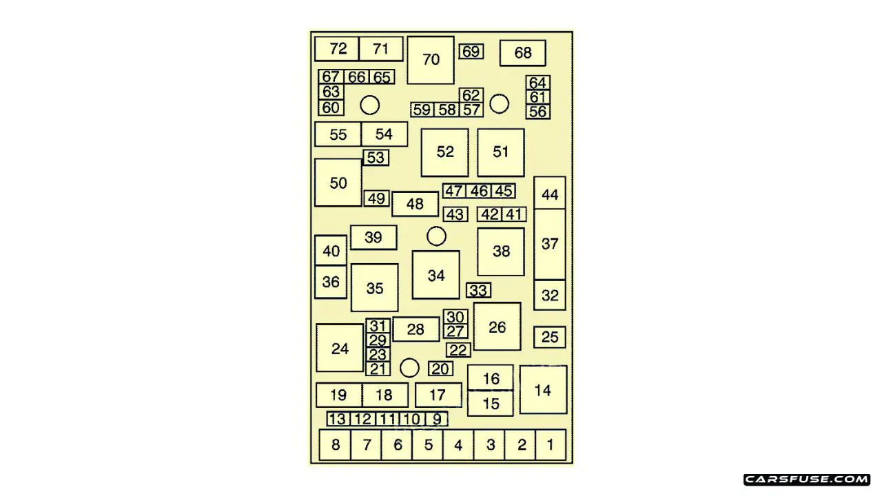 2006-2010 Pontiac Solstice fuse box diagram