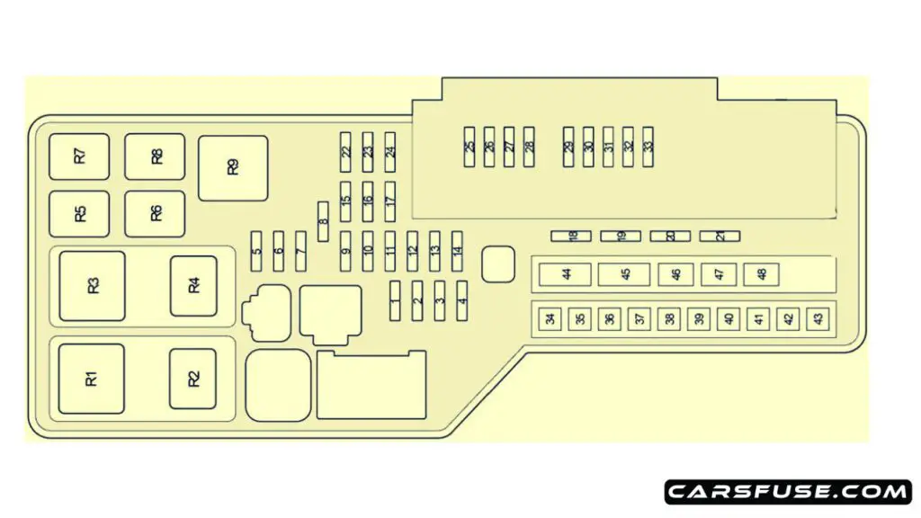 2006-2012-Lexus-ES350-XV40-GSV40-engine-compartment-fuse-box-diagram-carsfuse.com