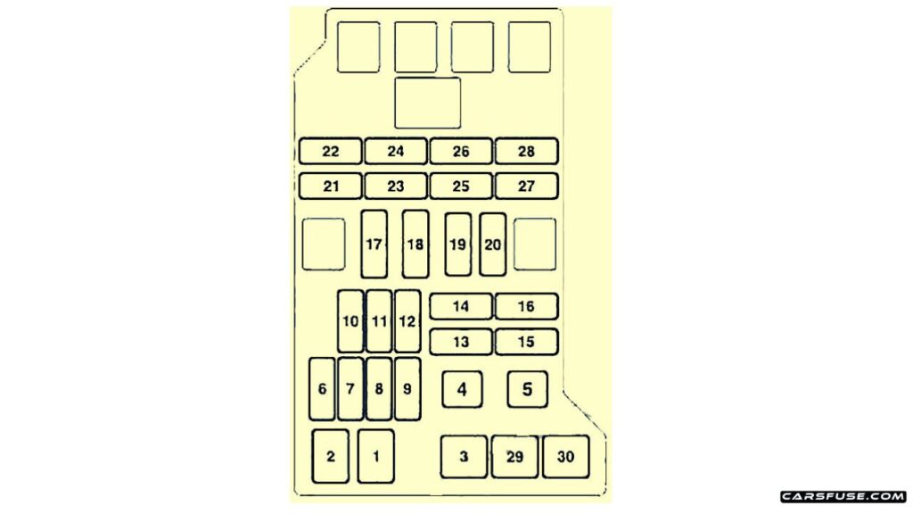 2006-2017-Mitsubishi-Pajero-Shogun-V80-Engine-compartment-fuse-box-diagram-carsfuse.com