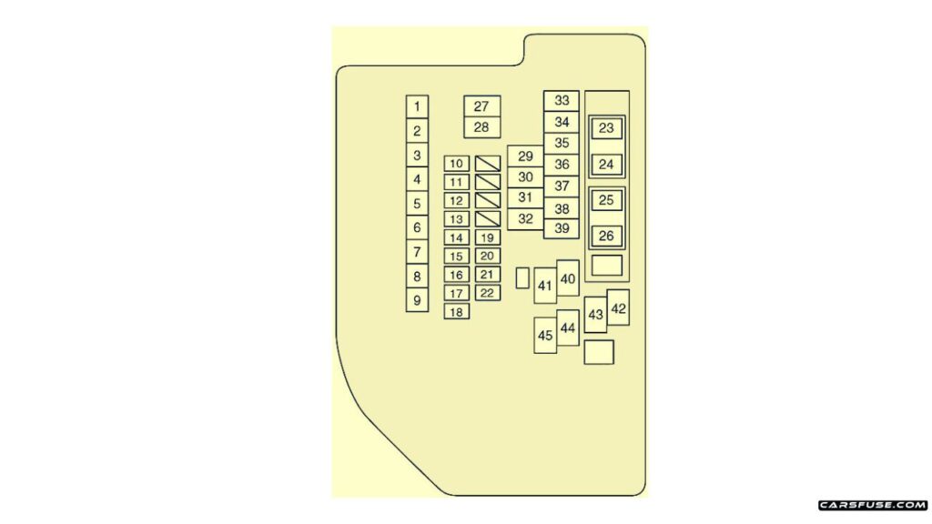 2010-2013-Suzuki-Kizashi-engine-compartment-fuse-box-diagram-carsfuse.com