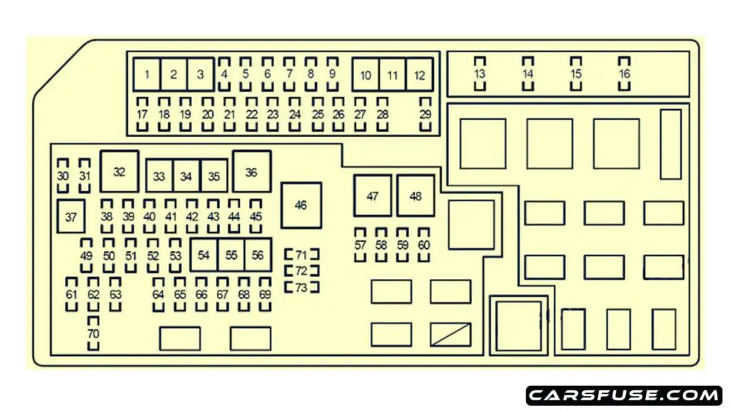 2010-2018-Toyota-Land-Cruiser-Prado-150-J150-engine-compartment-fuse-box-diagram-carsfuse.com