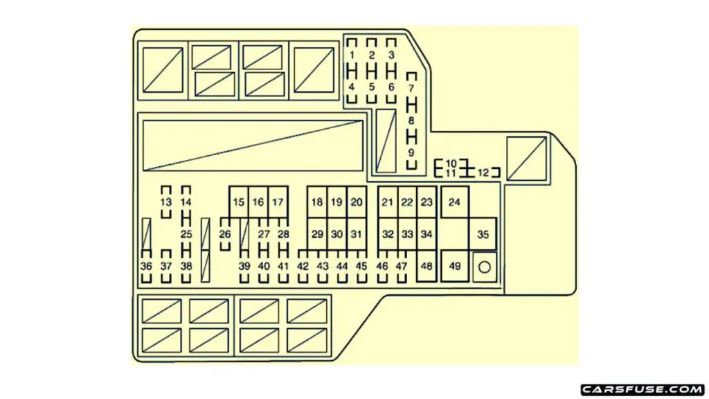 2011-2018-Toyota-Sienna-XL30-engine-compartment-fuse-box-diagram-carsfuse.com