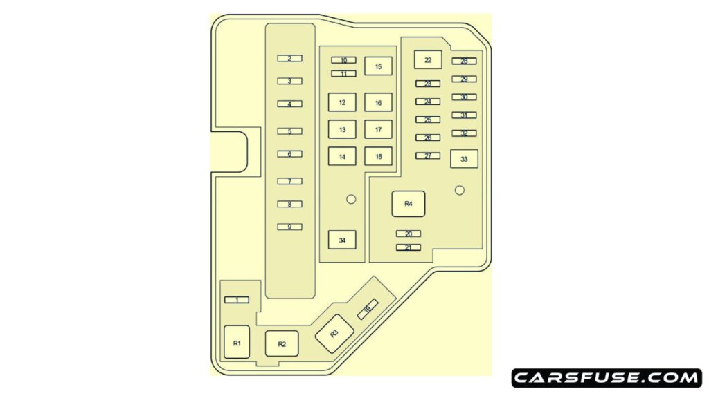 2011-2018-Toyota-Yaris-Echo-Vitz-XP130-XP150-engine-compartment-01-fuse-box-diagram-carsfuse.com