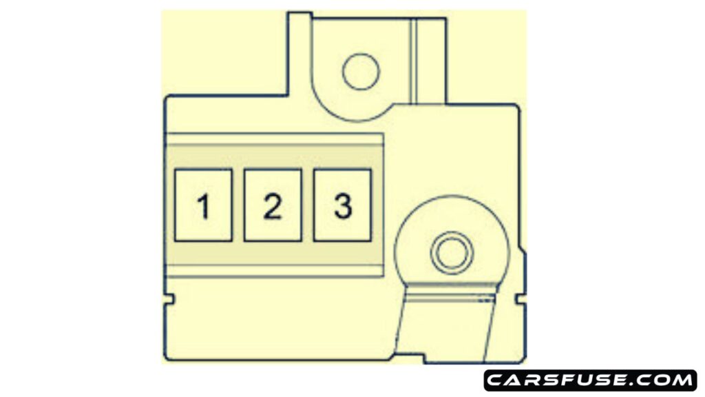 2011-2018-Toyota-Yaris-Echo-Vitz-XP130-XP150-engine-compartment-fusible-link-block-diesel-fuse-box-diagram-carsfuse.com