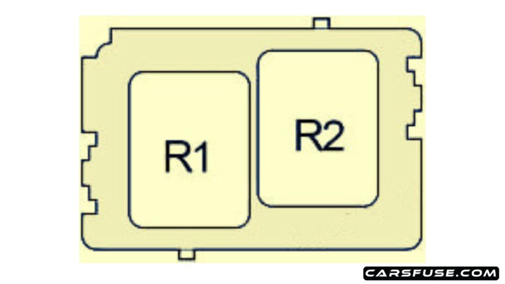 2011-2018-Toyota-Yaris-Echo-Vitz-XP130-XP150-passenger-compartment-relay-fuse-box-diagram-carsfuse.com