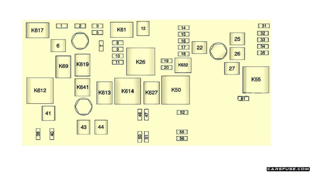 2012-2015-Chevrolet-Camaro-Engine-compartment-fuse-box-diagram-carsfuse.com