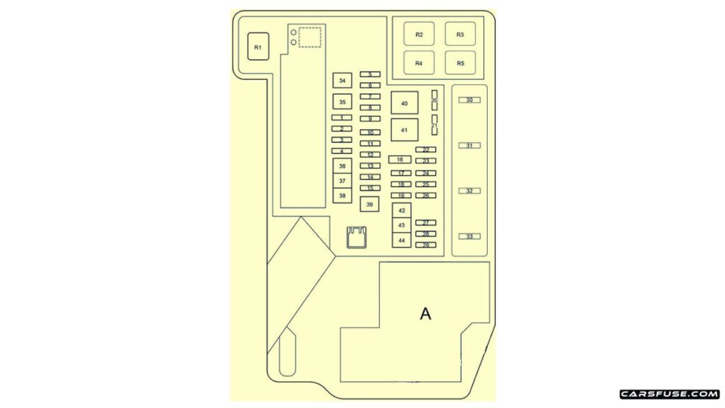 2012-2018-Toyota-Prius-V-Prius-Prius-α-ZVW40-ZVW41-Engine-compartment-fuse-box-diagram-01-carsfuse.com