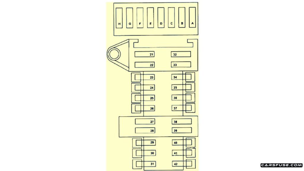 2013-2018-Mercedes-Benz-G-Class-W463-Instrument-panel-100B-fuse-box-diagram-carsfuse.com