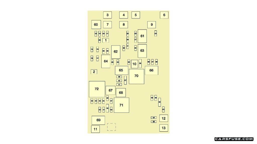 2014-2018-Chevrolet-Silverado-mk3-2014-engine-compartment-fuse-box-diagram-carsfuse.com