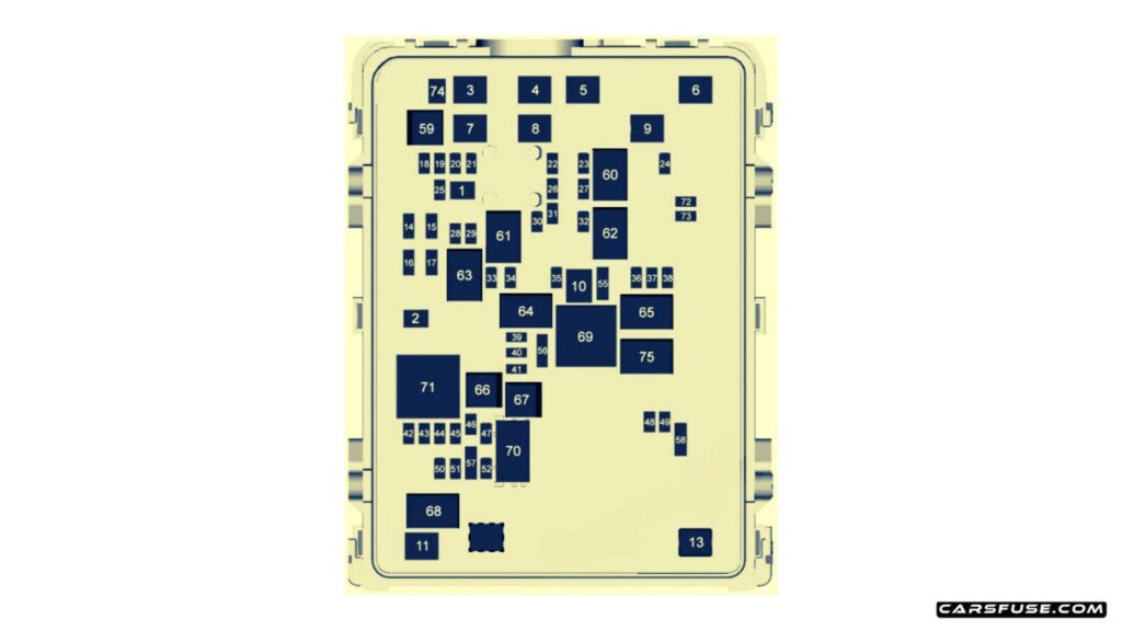 2014-2018-Chevrolet-Silverado-mk3-2017-engine-compartment-fuse-box-diagram-carsfuse.com