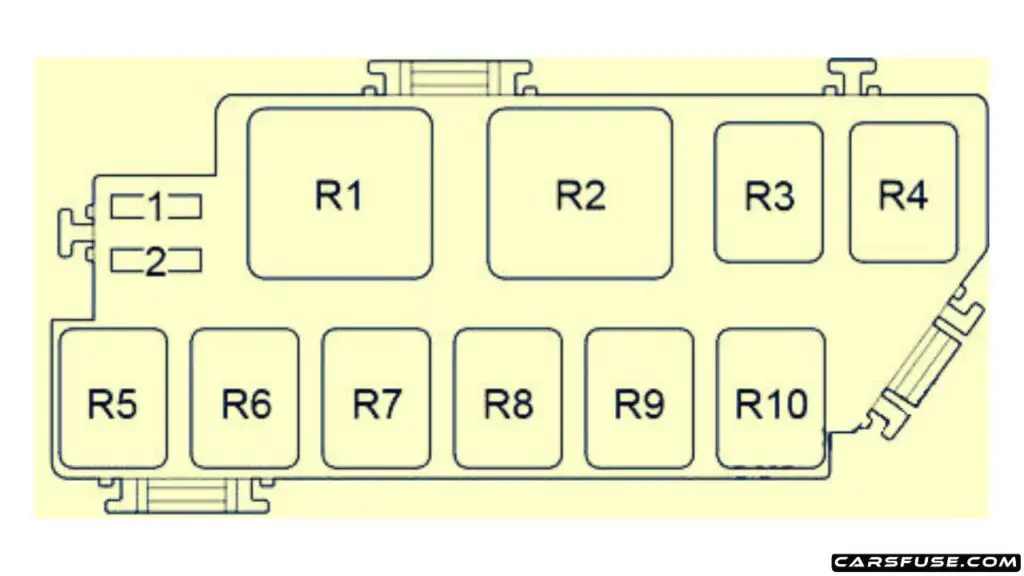 2016-2019-Toyota-pirus-xw50-engine-compartment-relay-box-diagram-carsfuse.com