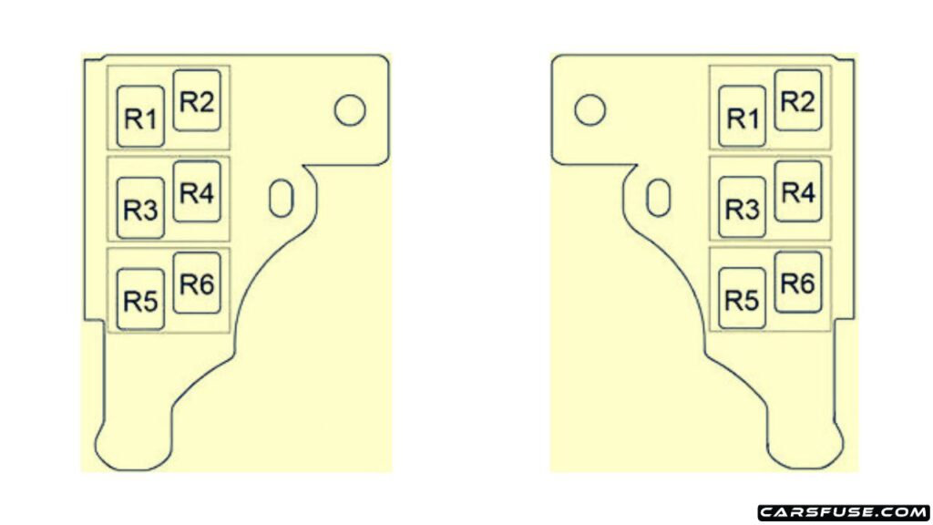 2016-2019-Toyota-pirus-xw50-passenger-compartment-relay-box-diagram-carsfuse.com