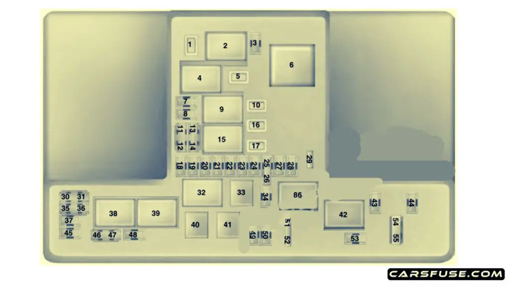 2019-2020-Lincoln-Nautilus-engine-compartment-fuse-box-diagram-carsfuse.com