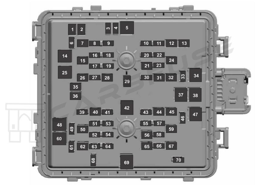 2022-2023-ford-f-250-f-350-f-450-f-550-engine-compartment-fuse-box
